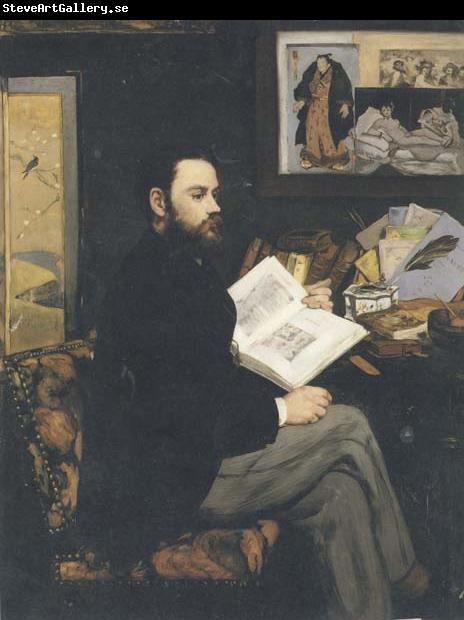 Edouard Manet Portrait d'Emile Zola (mk40)